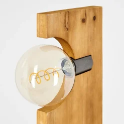 Style Boho-Chic-hofstein Lampadaire Santorum Argent Oxydé, Écru, 5 lumières