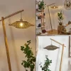 Style Boho-Chic-hofstein Lampadaire Shelbourne Écru, 1 lumière