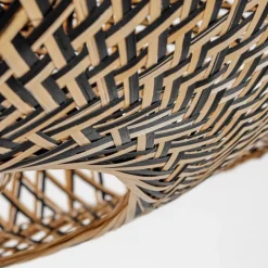 Style Boho-Chic-hofstein Lampadaire Shelbourne Noir, 1 lumière