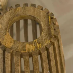 Style Boho-Chic-hofstein Lampadaire Solca Écru, 3 lumières