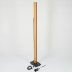 Luminaires Scandinaves-hofstein Lampadaire Teira LED Écru, Noir, 1 lumière