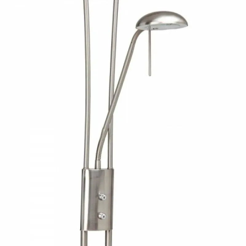 Luminaires Brilliant Lampadaire à vasque Brilliant Leuchten Ollie LED Blanc, 1 lumière* Lampadaires Et Lampes Sur Pied