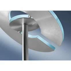 Luminaires Fischer & Honsel Lampadaire à vasque Fischer & Honsel Dent LED Nickel mat, 1 lumière* Éclairage Led