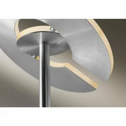 Luminaires Fischer & Honsel Lampadaire à vasque Fischer & Honsel Dent LED Nickel mat, 1 lumière* Éclairage Led