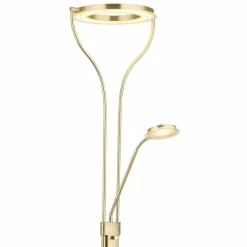 Luminaires Globo Lighting Lampadaire à vasque Globo EBRO LED Laiton, 1 lumière* Éclairage Led