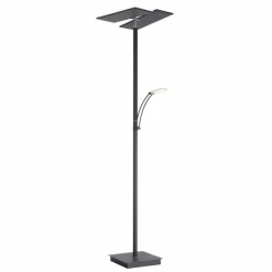 Luminaires Paul Neuhaus Lampadaire à vasque Paul Neuhaus ARTUR LED Anthracite, 1 lumière* Éclairage Led