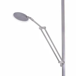 Luminaires Paul Neuhaus Lampadaire à vasque Paul Neuhaus PURE-MUTIL LED Acier brossé, 2 lumières* Éclairage Led