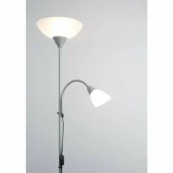 Luminaires Rustiques-Luminaires Reality Lampadaire à vasque Reality Blanc, 2 lumières