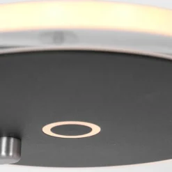 Luminaires Steinhauer Lampadaire à vasque Steinhauer Turound LED Noir, 2 lumières* Lampadaires Et Lampes Sur Pied