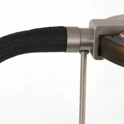 Suspension Verre Fumé-Luminaires Steinhauer Lampadaire à vasque Steinhauer Turound LED Acier brossé, 2 lumières