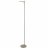 Luminaires Steinhauer Lampadaire à vasque Steinhauer Turound LED Acier brossé, 1 lumière* Éclairage Led