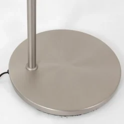 Luminaires Steinhauer Lampadaire à vasque Steinhauer Turound LED Acier brossé, 1 lumière* Éclairage Led