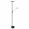 Luminaires Steinhauer Lampadaire à vasque Steinhauer Daphne LED Noir, 2 lumières* Éclairage Led