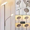 hofstein Lampadaire à vasque Veteli LED Blanc, 2 lumières