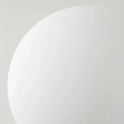 hofstein Lampadaire - Verre 10 cm, 12 cm Remaisnil Blanc, 6 lumières