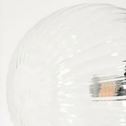 hofstein Lampadaire - Verre 10 cm, 12 cm, 15 cm Remaisnil Clair, 6 lumières