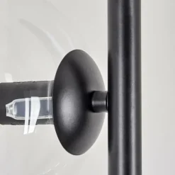 hofstein Lampadaire - Verre 15 cm Gastor Clair, 3 lumières