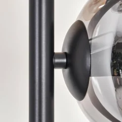 hofstein Lampadaire - Verre 15 cm Gastor Ambre, Clair, Fumé, 4 lumières