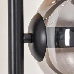 hofstein Lampadaire - Verre 15 cm Gastor Ambre, Clair, Fumé, 5 lumières