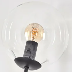 hofstein Lampadaire - Verre 15 cm Gastor Clair, 5 lumières