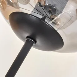 hofstein Lampadaire - Verre 15 cm Gastor Ambre, Clair, Fumé, 6 lumières