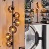 hofstein Lampadaire - Verre 15 cm Gastor Clair, Fumé, 6 lumières