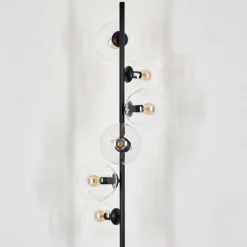 hofstein Lampadaire - Verre 15 cm Gastor Clair, 6 lumières