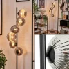hofstein Lampadaire - Verre 15 cm Remaisnil Fumé, 6 lumières