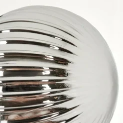 hofstein Lampadaire - Verre 15 cm Remaisnil Fumé, 6 lumières