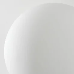 hofstein Lampadaire - Verre 15 cm Remaisnil Blanc, 6 lumières