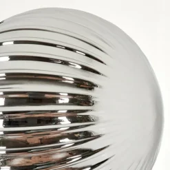 Suspension Verre Fumé-hofstein Lampadaire - Verre 15 cm Remaisnil Noir, 3 lumières