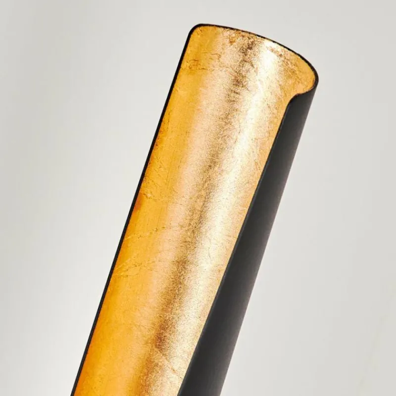 Lampes Dorées-hofstein Lampadaire Aleman LED Or, Noir, 1 lumière