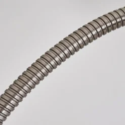 Lampes En Tissu-hofstein Lampadaire Alsen Nickel mat, 2 lumières