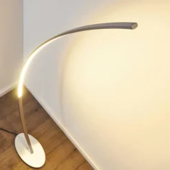 hofstein Lampadaire Antares LED Chrome, 1 lumière