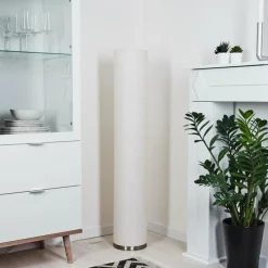 Lampes En Tissu-hofstein Lampadaire Antillo Nickel mat, 3 lumières