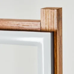 Lampes En Bois-hofstein Lampadaire Ayajasco LED Couleur bois, Écru, Noir, 1 lumière