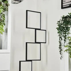 hofstein Lampadaire Bacolod LED Noir, 1 lumière