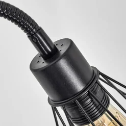 Lampes Industrielles-hofstein Lampadaire Baguio Noir, 1 lumière