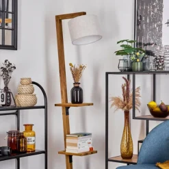 Lampes En Tissu-hofstein Lampadaire Baval Écru, 1 lumière