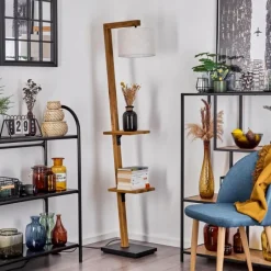 Lampes En Tissu-hofstein Lampadaire Baval Écru, 1 lumière