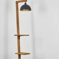 Lampes Dorées-hofstein Lampadaire Baval Écru, 1 lumière