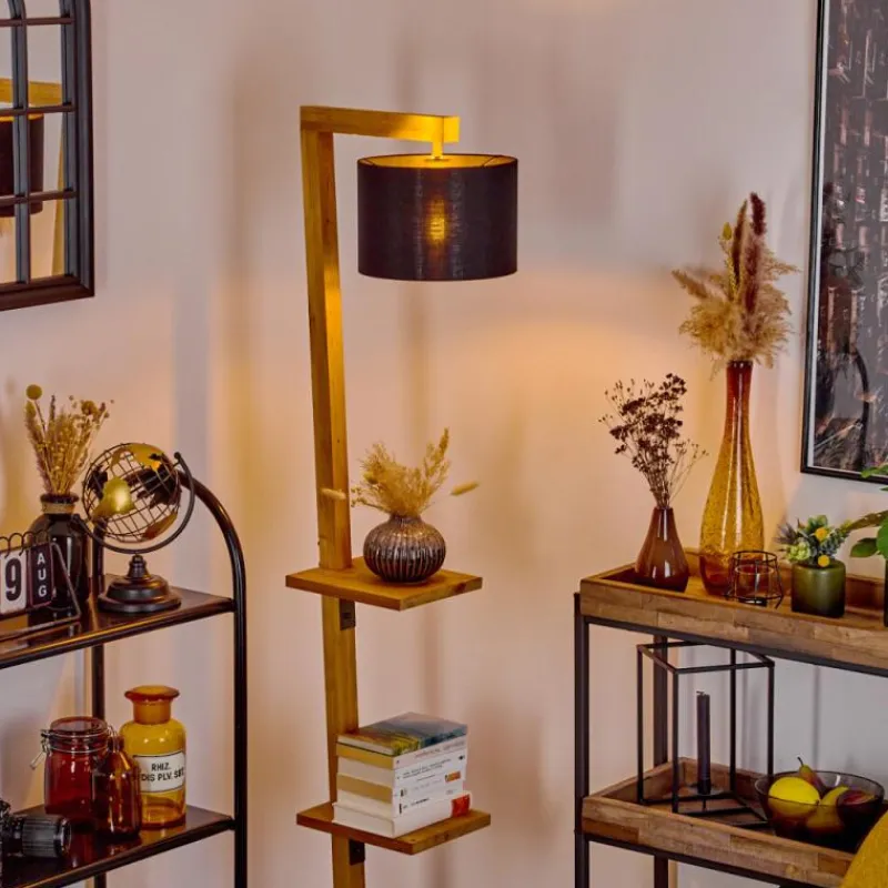 Lampes Dorées-hofstein Lampadaire Baval Écru, 1 lumière