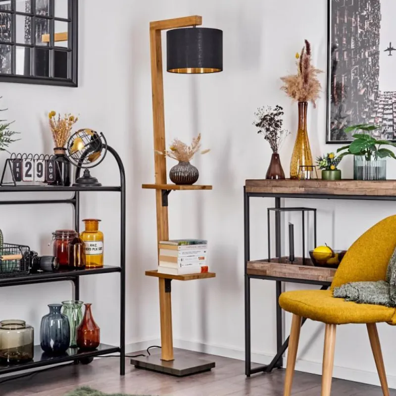 Lampes Dorées-hofstein Lampadaire Baval Écru, 1 lumière