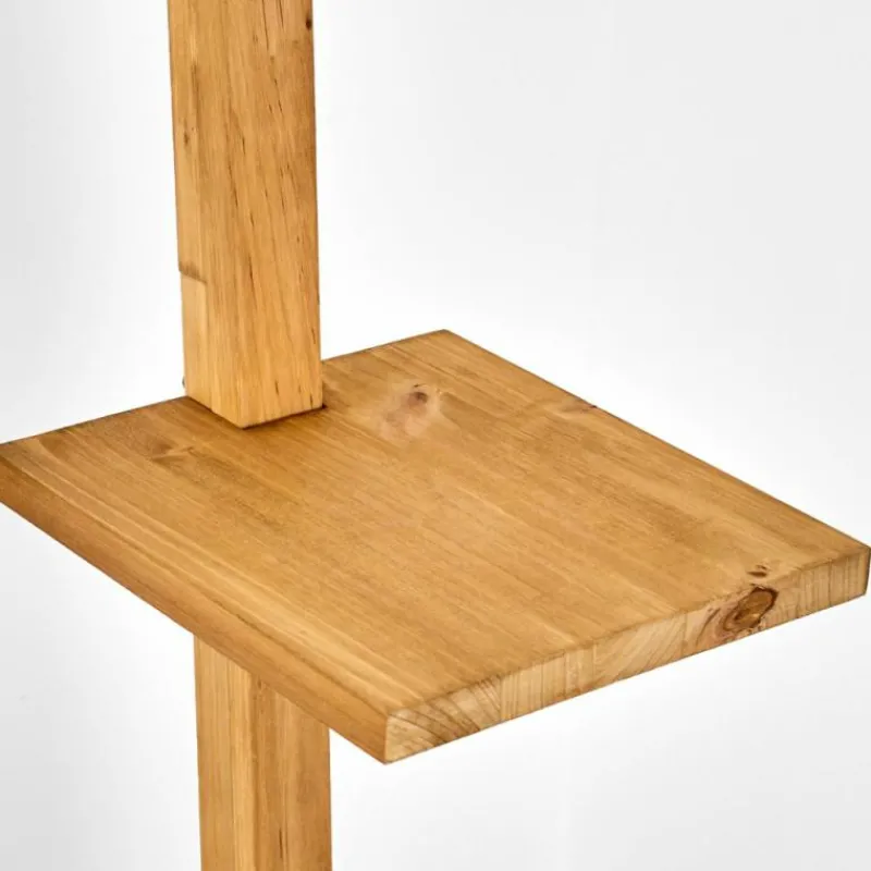 Lampes En Bois-hofstein Lampadaire Baval Écru, 1 lumière