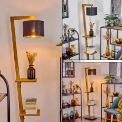 Lampes Dorées-hofstein Lampadaire Baval Écru, 1 lumière