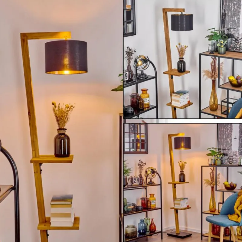 Lampes Dorées-hofstein Lampadaire Baval Écru, 1 lumière