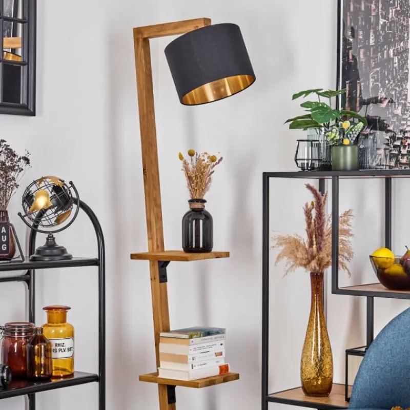 Lampes Dorées-hofstein Lampadaire Baval Écru, 1 lumière