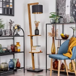 Lampes Dorées-hofstein Lampadaire Baval Écru, 1 lumière