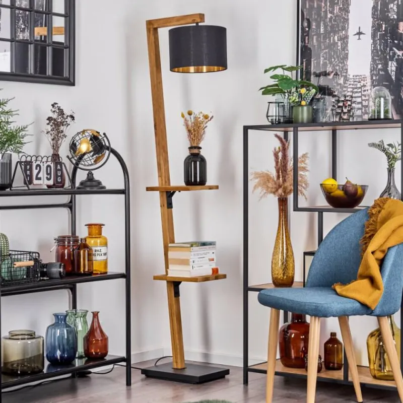 Lampes Dorées-hofstein Lampadaire Baval Écru, 1 lumière