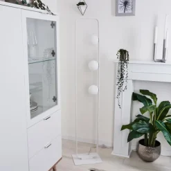 hofstein Lampadaire Beland Blanc, 3 lumières